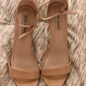 Steve Madden Nude Heals Size 8